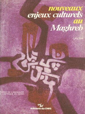 cover image of Nouveaux enjeux culturels au Maghreb